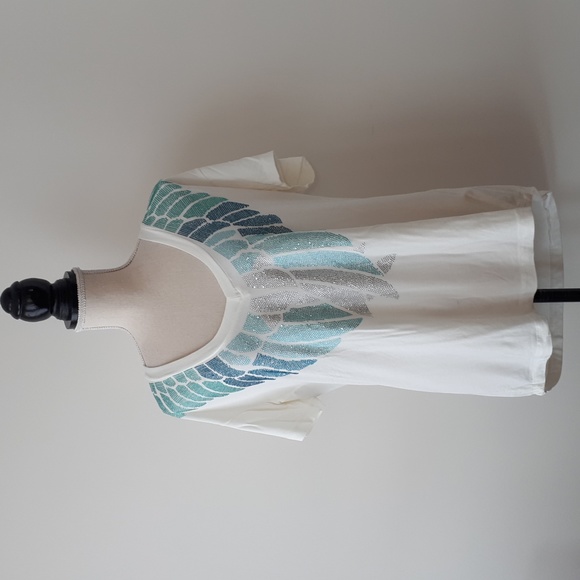 E.vil Tops - E.vil crystal tshirt